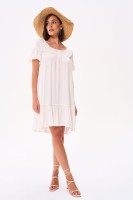 Sukienka Moss BS Ecru