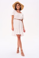Sukienka Moss BS Ecru