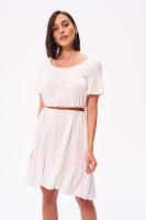 Sukienka Moss BS Ecru