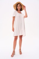 Sukienka Moss BS Ecru