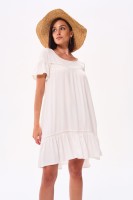 Sukienka Moss BS Ecru