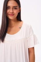 Sukienka Moss Plus Size Ecru