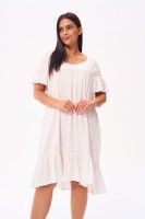 Sukienka Moss Plus Size Ecru