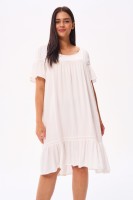 Sukienka Moss Plus Size Ecru