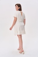 Sukienka Alicante Plus Size Ecru