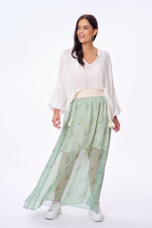 Spódnica Kokoa Plus Size Mięta