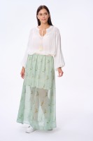 Spódnica Kokoa Plus Size Mięta