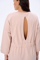Sukienka Nikki Plus Size Jasny Beż