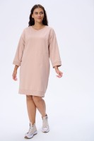 Sukienka Nikki Plus Size Jasny Beż