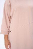 Sukienka Nikki Plus Size Jasny Beż