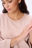 Sukienka Nikki Plus Size Jasny Beż