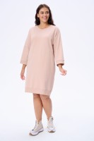 Sukienka Nikki Plus Size Jasny Beż