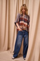 Ponczo Damskie AW24 #11 BS Krata Pepitka