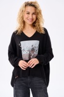 Sweter Damski Calma BS Czarny