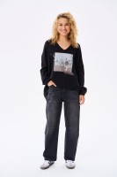 Sweter Damski Calma BS Czarny