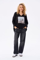 Sweter Damski Calma BS Czarny
