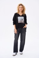 Sweter Damski Calma BS Czarny