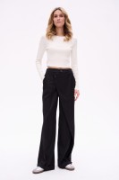 Spodnie Damskie Sanak Black