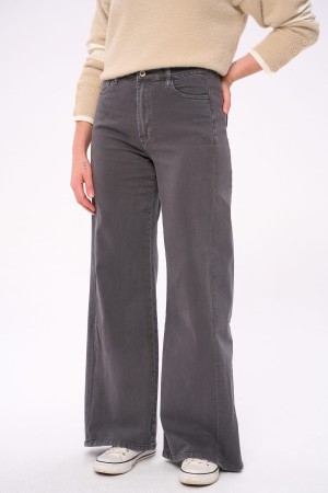 Jeansy Damskie 3D 9240 / 28 Stalowy
