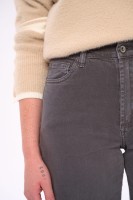 Jeansy Damskie 3D 9240 / 28 Stalowy