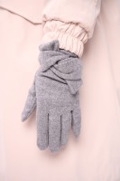 Rękawiczki Damskie AW24 #2 BS Szary Melanż