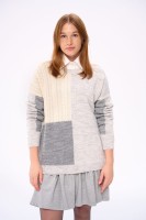 Sweter Damski Hardin Jasny Szary