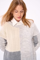 Sweter Damski Hardin Jasny Szary