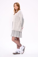 Sweter Damski Hardin Jasny Szary