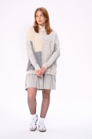 Sweter Damski Hardin Jasny Szary