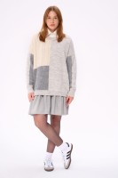 Sweter Damski Hardin Jasny Szary