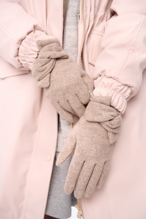 Rękawiczki Damskie AW24 #2 BS Beż Melanż