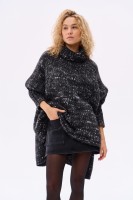 Sweter Damski Tris Czarny Melanż
