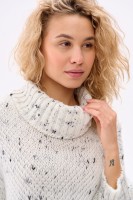 Sweter Damski Tris Ecru Melanż
