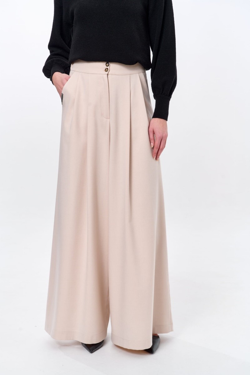 Spodnie Damskie Amapiano Beige