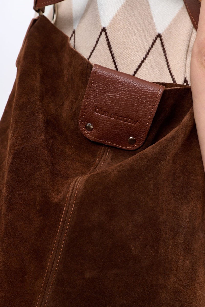 Torebka 2 BS Skóra Naturalna Cambridge Brown