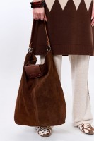 Torebka 2 BS Skóra Naturalna Cambridge Brown