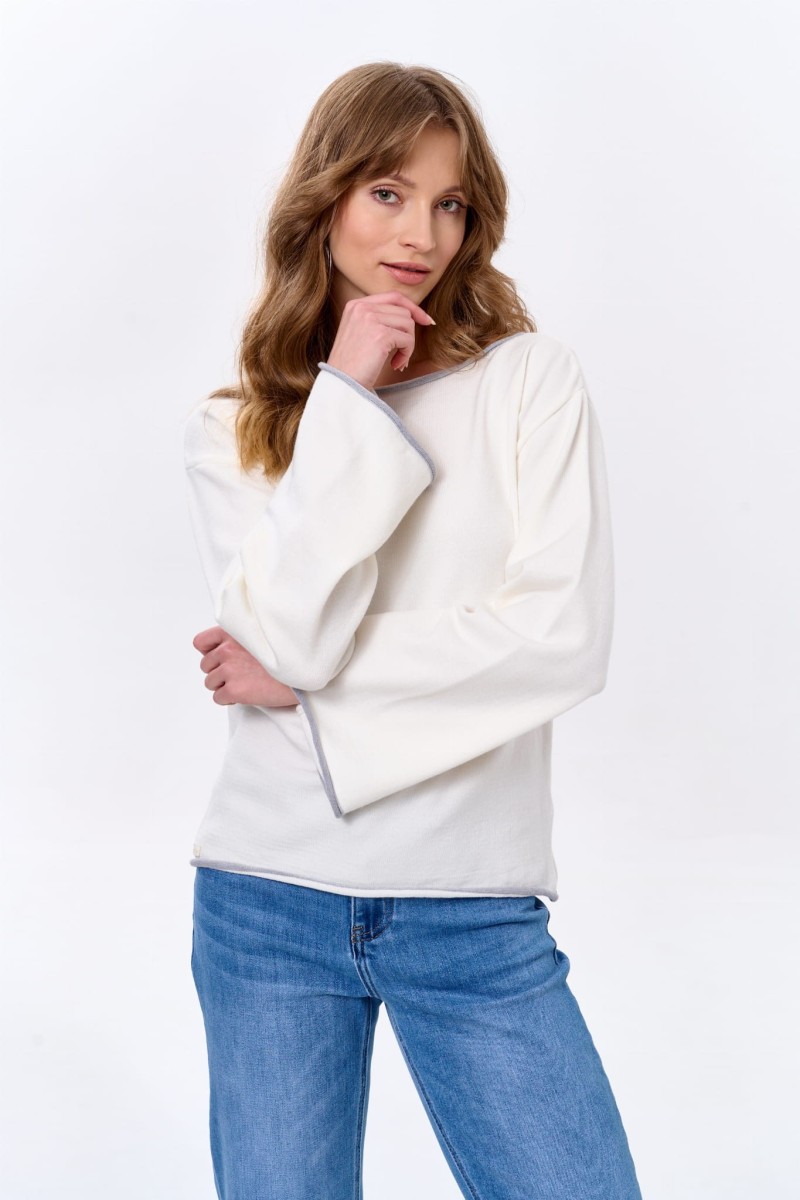 Sweter Damski Kenzo Ecru