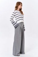 Sweter Damski Taya Ecru / Grey