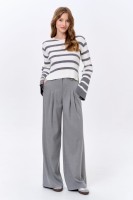 Sweter Damski Taya Ecru / Grey