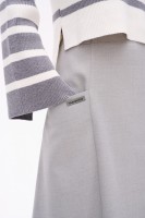 Sweter Damski Taya Ecru / Grey