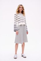 Sweter Damski Taya Ecru / Grey