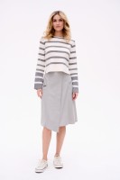 Sweter Damski Taya Ecru / Grey