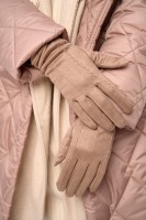 Rękawiczki Damskie AW24 #3 BS Jasny Beż