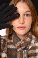 Rękawiczki Damskie AW24 #4 BS Czarny